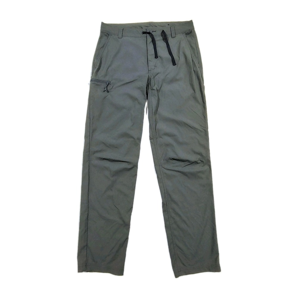 REI Co-op Pants Mens 30x30 Sahara Path Green Nylon Stretch Hiking Outdoor 185218